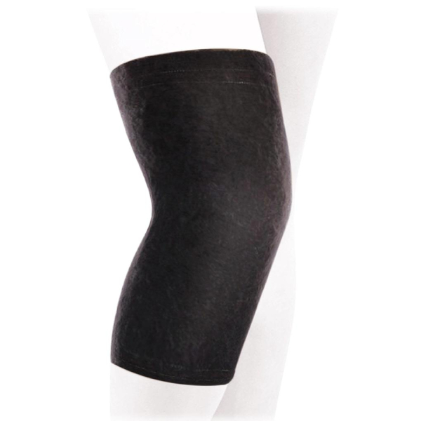 Бандаж на коленный сустав Экотен согревающий из собачьей шерсти ККС-Т2 черный купить в интернет-магазине Ortix